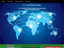 Tablet Screenshot of clcinternationalinc.com